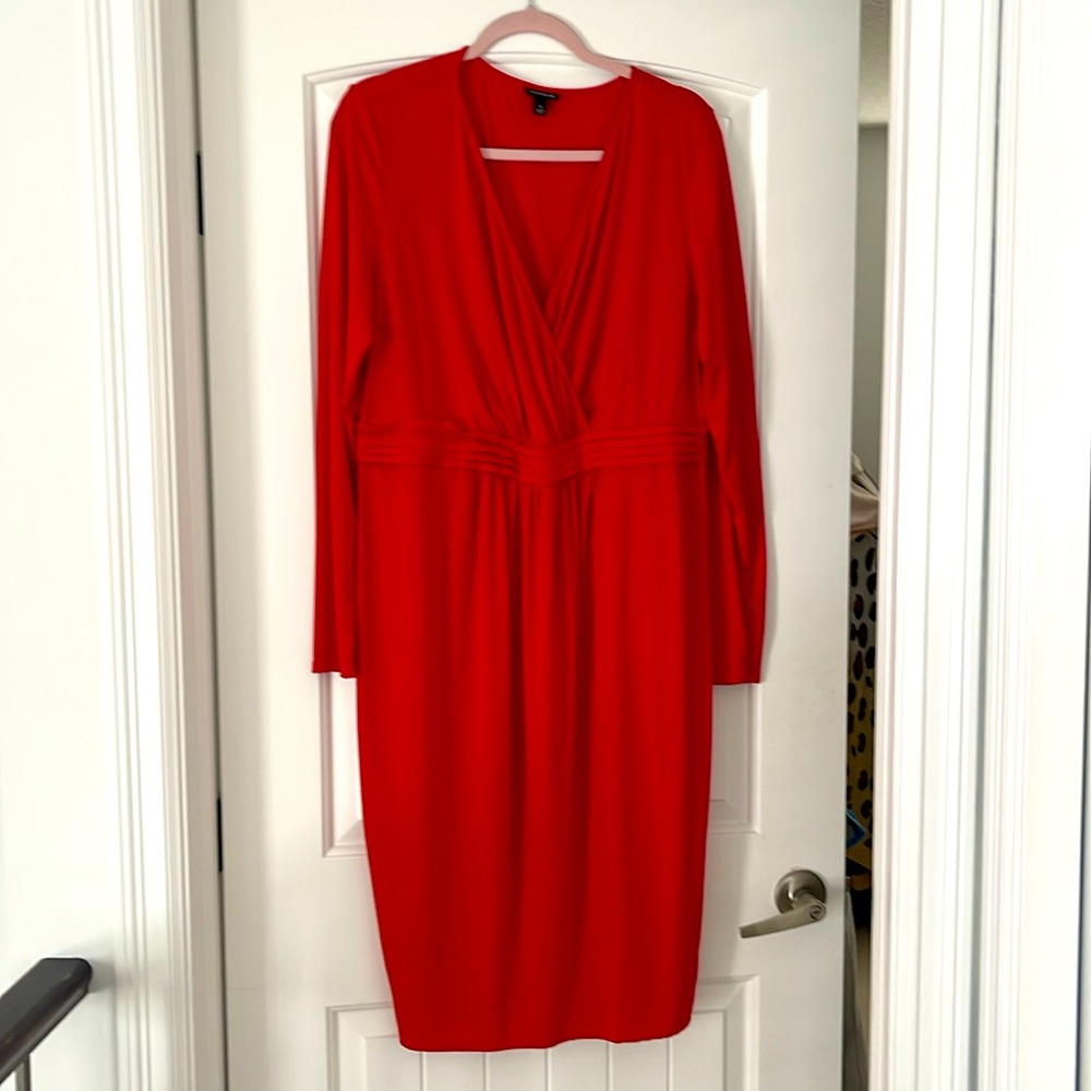Red dress